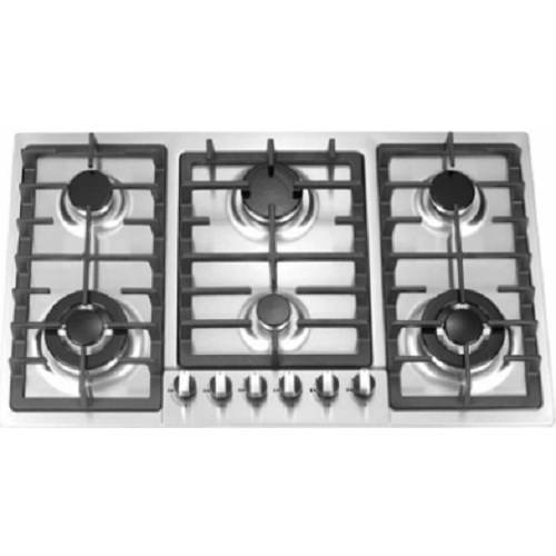 Stainless Steel Gas Hob Stainless Steel 6 Burner Gas Hob Supplier